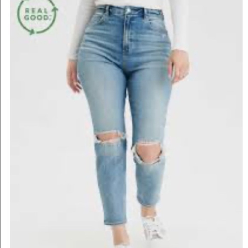 American Eagle curvy mom jeans